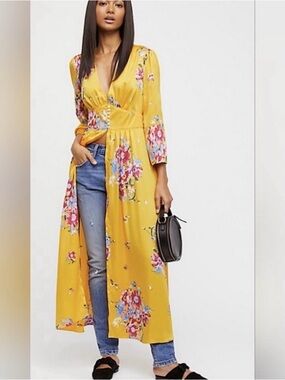 Free People | Dresses | Dahlia Embroidered Maxi Dress | Poshmark